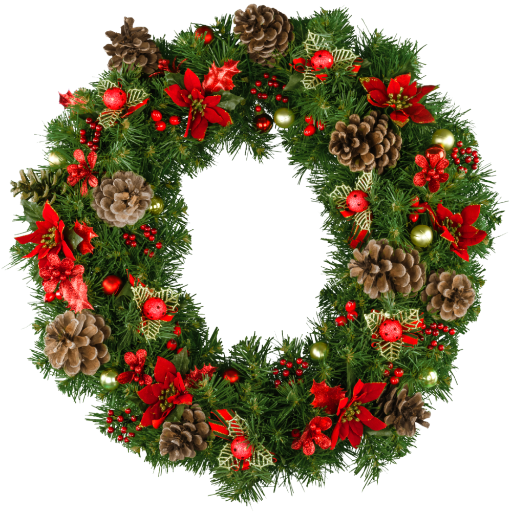 Christmas Wreath Cupid
